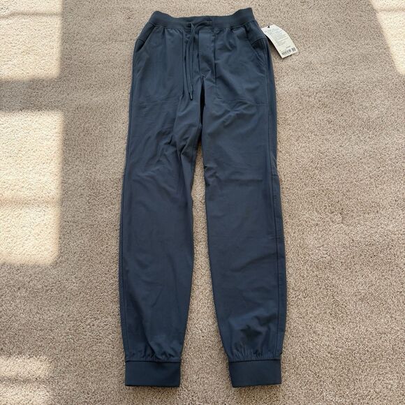 Lululemon NWT Men’s ABC Joggers Tall 32”Warpstreme Iron Blue Active Sz Small